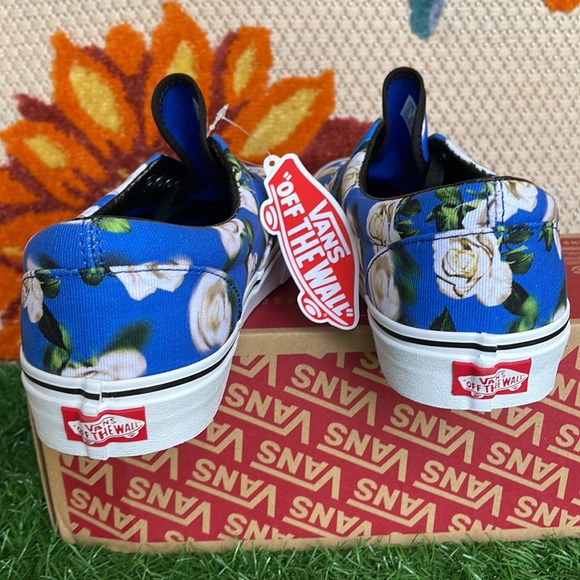Vans Era Romantic Floral Lapis Blue / True White Men’s sneakers - Picture 15 of 16